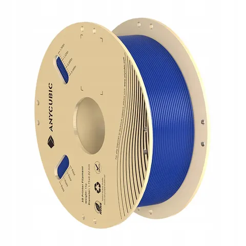 ANYCUBIC PLA Basic 3D Printer Filament - Blue, 1kg Spool, 1.75mm Diameter with ±0.02mm High Precision Tolerance for Smooth Printing – image 1