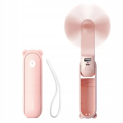JisuLife Handventilator 8 - Pink – Bild 1