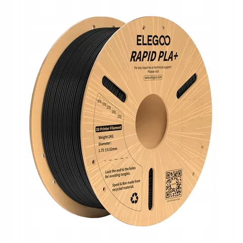 Filament Elegoo Rapid Pla+ (czarny) Elegoo – zdjęcie 1