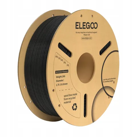 Filament Elegoo Pla+ (Czarny) Elegoo – zdjęcie 1