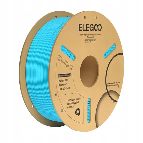Filament Elegoo Pla+ 1kg (błękitny) Elegoo – zdjęcie 1