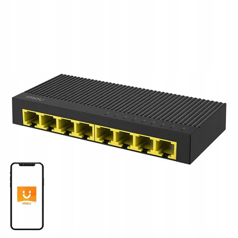 Switch de Red Gigabit de 8 Puertos (Blanco) - IMOU – imagen 1