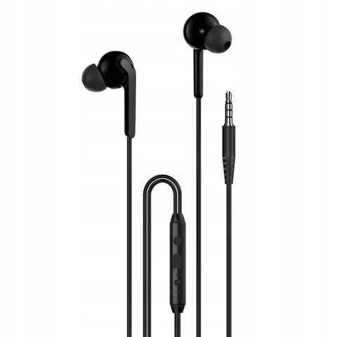 Handsfree 3.5mm Dudao X3+, Nero – immagine 1