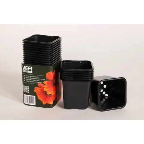 Kweekpotjes - 8cm - Vefi – afbeelding 1