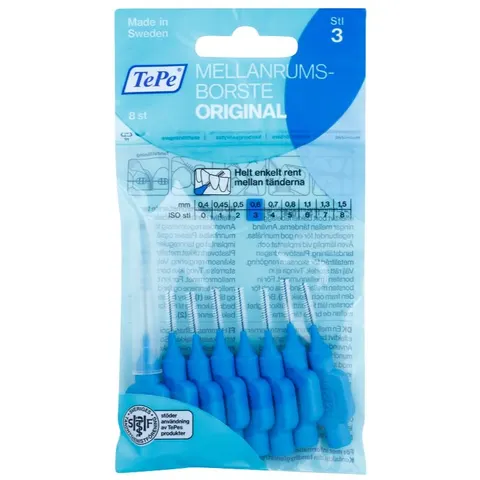 TePe Original interdental brushes 0,6 mm 8 pc – image 1