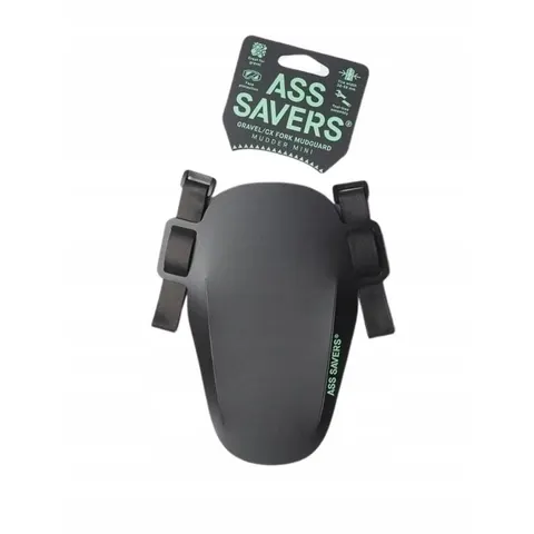 Ass Savers Mudder Mini Front Mudguard Black – image 1