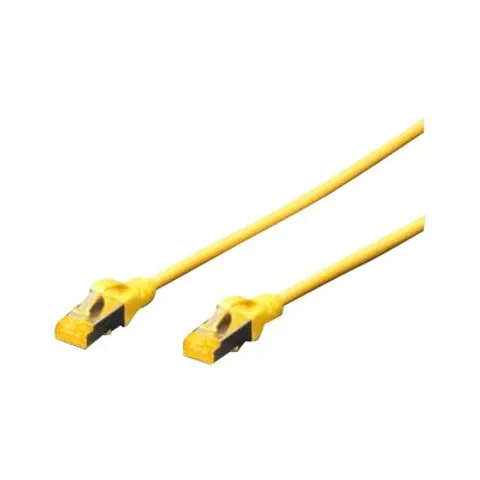 DIGITUS CAT 6A S/FTP Patchkabel, 7m, gelb – Bild 1