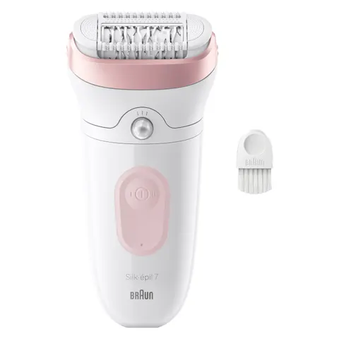 Braun Silk-Épil 7 7-000 Bianco / Rosa – immagine 1