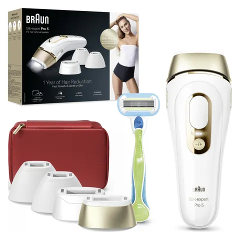 Depiladora de luz pulsada Silk-Expert Pro 5 - BRAUN – imagen 1