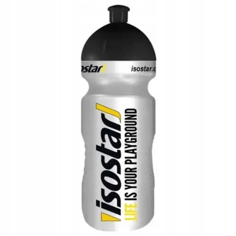 Isostar Push Pull Trinkflasche Silver 650 ml – Bild 1