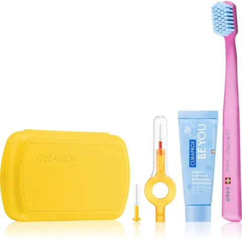 Curaprox Travel-Set Be You – gelb – Bild 1