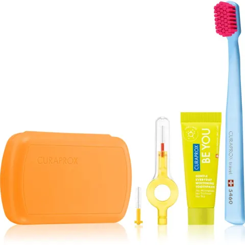 Curaprox Reisset Oranje - 1 set – afbeelding 1