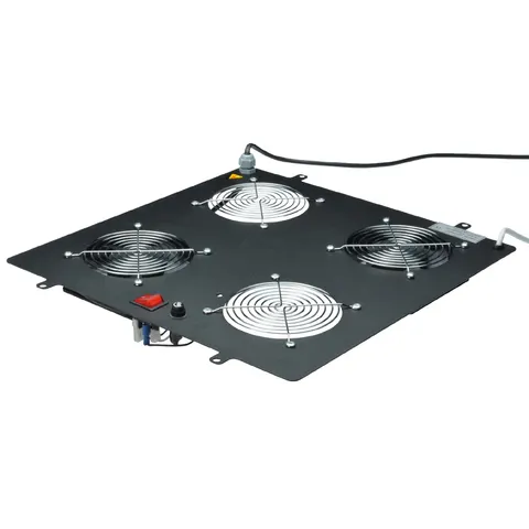 Digitus DN-19 FAN-2-N Koeling accessoire Grijs – afbeelding 1