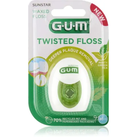 G.U.M Twisted Floss filo interdentale 30 m – immagine 1