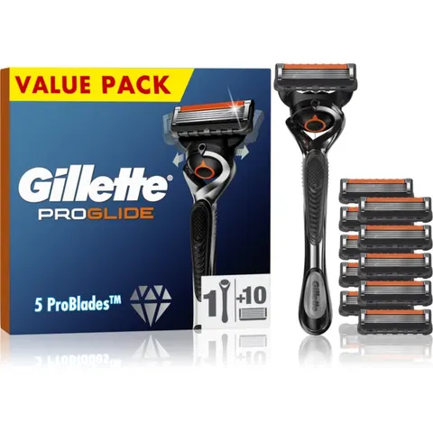 Gillette ProGlide rasoir + lames de rechange 10 pcs – image 1