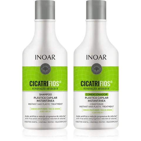 INOAR Cicatrifios Shampoo & Conditioner Kit 2x250ml – afbeelding 1