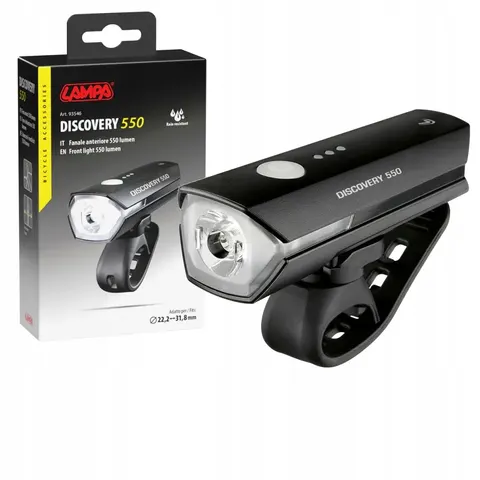 LED-koplamp USB-oplaadbaar - 550 lm – afbeelding 1