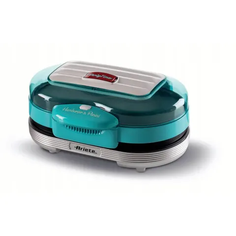 Ariete Hamburger Maker Party Time 205 Azzurro – immagine 1