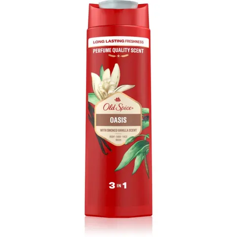 Old Spice Oasis Duschgel 3in1 400 ml – Bild 1