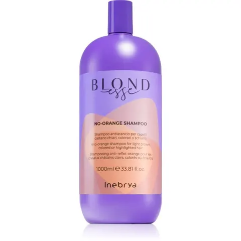 1L Inebrya Blondesse NO-ORANGE SHAMPOO – Bild 1