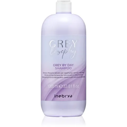 Inebrya GREYlosophy Grey By Day Shampoo 1000 ml – image 1