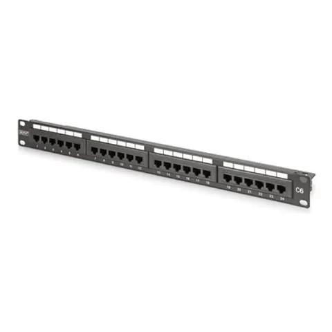 Digitus CAT 6. class E patch panel. unshielded – image 1