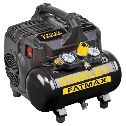 Stanley FatMax Kompresor bezolejowy 6L 8 bar – zdjęcie 1