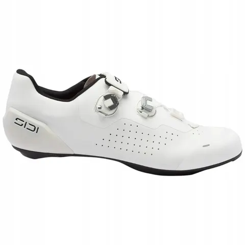 Chaussures de cyclisme Sidi Genius X blanches, Taille 43 - EUR – image 1