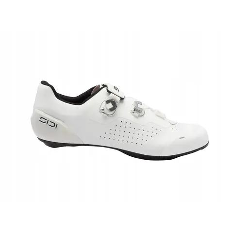 Chaussures de cyclisme Sidi Genius X blanches, Taille 45 - EUR – image 1
