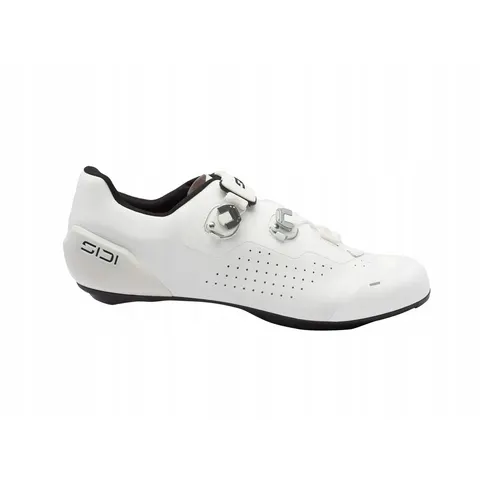 Chaussures de cyclisme Sidi Genius X blanches, Taille 46 - EUR – image 1