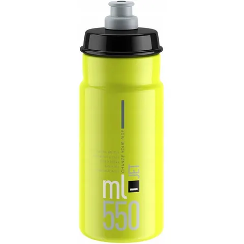 Elite Trinkflasche Jet 550ml gelb schwarz – Bild 1