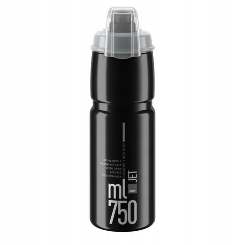 Elite Trinkflasche Jet Plus 750 ml schwarz grau – Bild 1