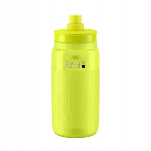 Elite Trinkflasche Fly Tex 550ml gelb fluo – Bild 1