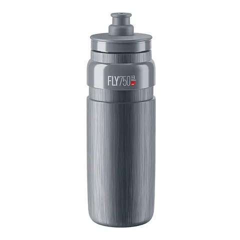 ELITE Trinkflasche FLY TEX grau 750ml – Bild 1