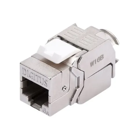 Digitus CAT 6A Keystone module. shielded. tool-free mounting connectio – 373087 – image 1