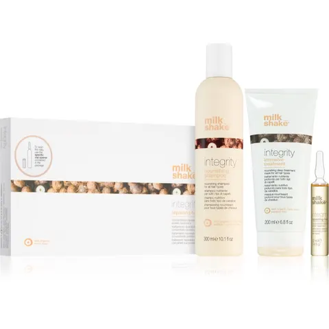 milk_shake® Three pack Integrity Treatment ensemble pour cheveux abîmés – image 1