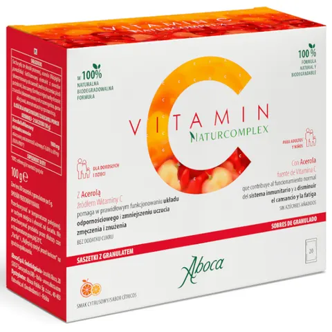 Aboca Vitamin C Naturcomplex 20 Sobres – imagen 1