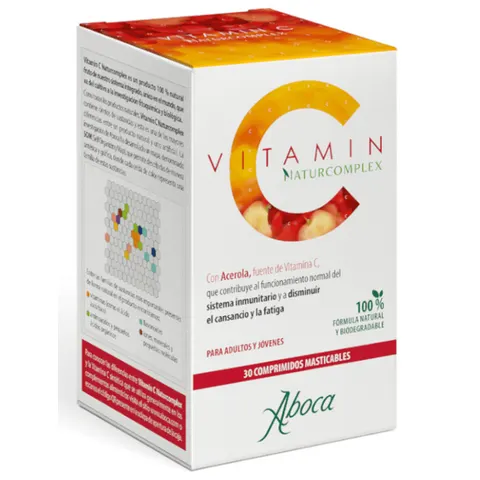 Aboca Vitamin C Naturcomplex 14 Chewable Tablets 30 Capsules – image 1