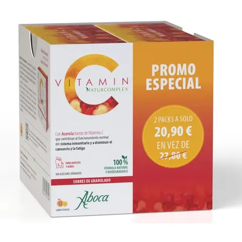 Aboca Vitamin C Naturcomplex 2x20 Sobres – imagen 1