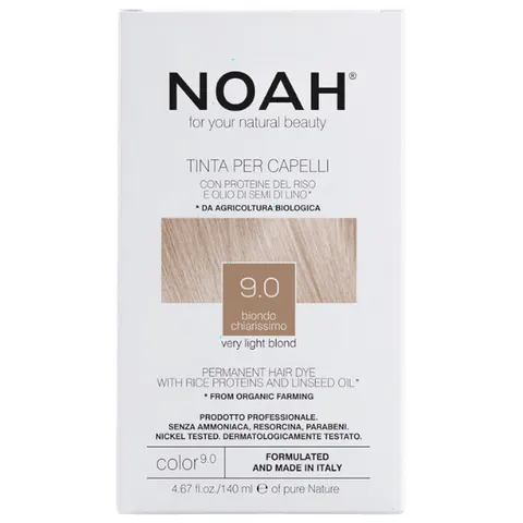 Noah tinte capilar rubio muy claro 9.0 140ml. – imagen 1