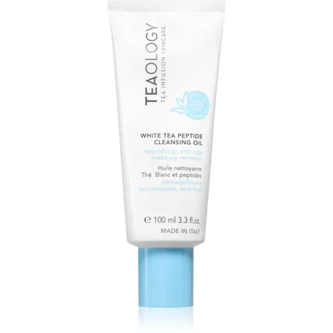 Teaology White Tea Peptide Cleansing Face Oil 100mL – immagine 1