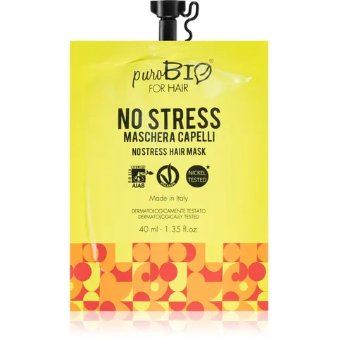 purobio Maschera per capelli No Stress – immagine 1