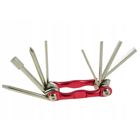 Multitool zestaw narzędzi do roweru FX-9 klucze imbusowe płaskie – zdjęcie 1