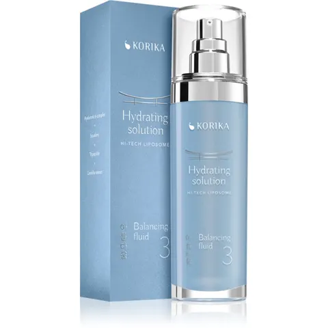 KORIKA HI-TECH LIPOSOME Hydrating solution Balancing fluid Leichte Feuchtigkeitsemulsion 120 ml – Bild 1