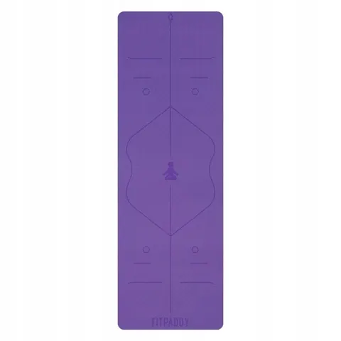 Yogamatte Fitpaddy TPE – Violet – Bild 1
