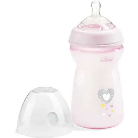 Chicco biberon nat feel pp 6m+ 330 ml bimba – immagine 1