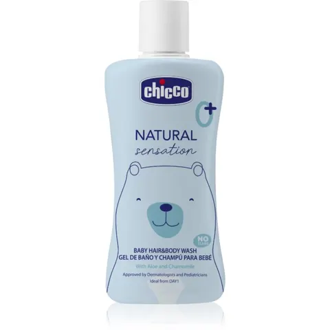 Chicco natural sensation bagnoshampo 200 ml – immagine 1