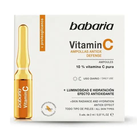 Ampullen Babaria Vitamine C (5 x 2 ml) – afbeelding 1
