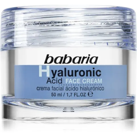 Babaria Hyaluronsäure-Gesichtscreme 50 ml – Bild 1