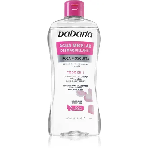 Babaria Rosa Mosqueta eau micellaire 400 ml – image 1